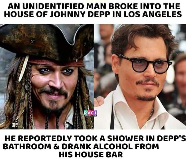 dapperdolt_'s tweet photo. Johnny Depp : Why is the rum always gone?

#JohnnyDepp #captainjacksparrow https://t.co/78QpxfWdf6