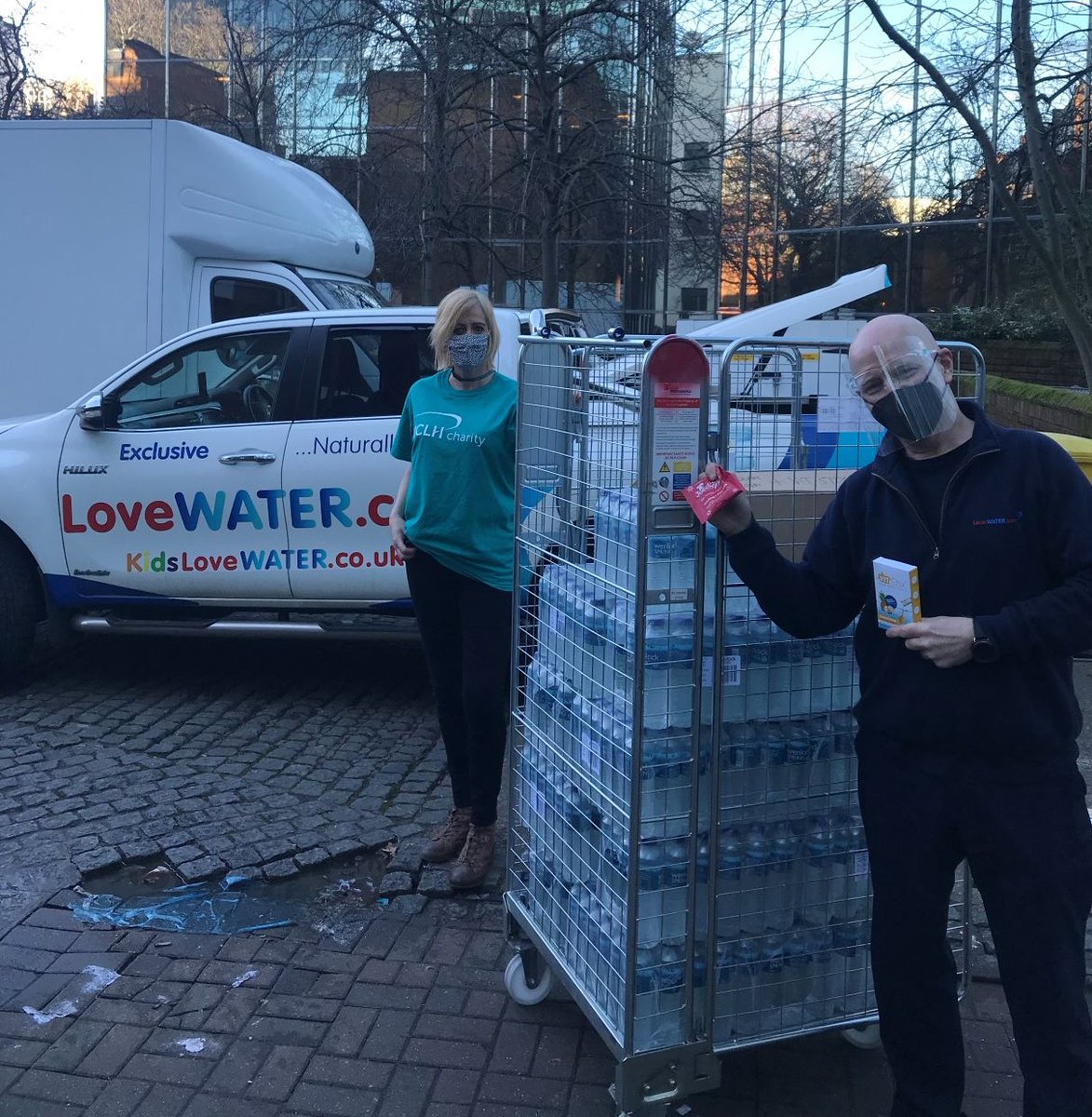 This #WorldWaterDay we want to say a massive thank you to @wwwLOVEWATERcom who kept our frontline staff hydrated during the peak of the pandemic #ThankYou!