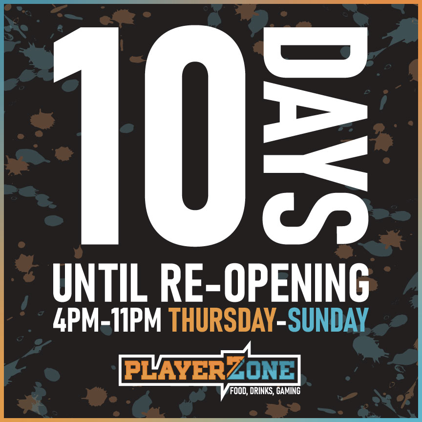 Only 10 days until our grand re-opening on April 1st! #nojoke