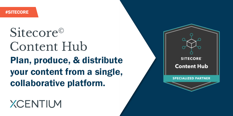 XCentium's tweet photo. As a @Sitecore Platinum Partner and Content Hub specialists, we've helped clients plan, produce, and distribute their content at global scale with the power of Content Hub. https://t.co/FLCJCBG1xB