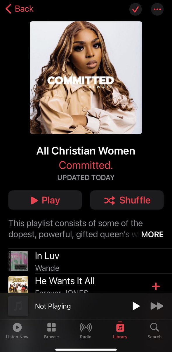 cmtdbygrace's tweet photo. Hey Everyone, if your looking for some Christian playlists we have new updates today on @AppleMusic &amp; @Spotify ! Apple Music link here —> (https://t.co/8LgDeIxgLu)

And Spotify link can be found on our website https://t.co/VQVK6RMpXV 🔥 https://t.co/Nmi55wRY0U