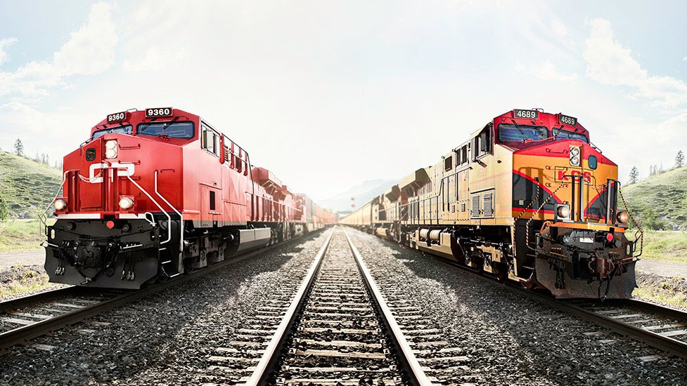 enlazonacero's tweet photo. @CanadianPacific adquiere a Kansas City Southern por USD25,000 millones para conformar una red ferroviaria de 30,000 Km entre los 3 países que conforman el T-MEC. Con esta operación, se confirma la vigencia de los ferrocarriles a pesar de las múltiples controversias sobre éste. https://t.co/LvBGofCZ8n