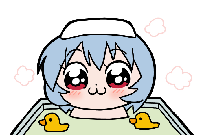綾波レイ 「ペパンペピポン 」|さしみのイラスト