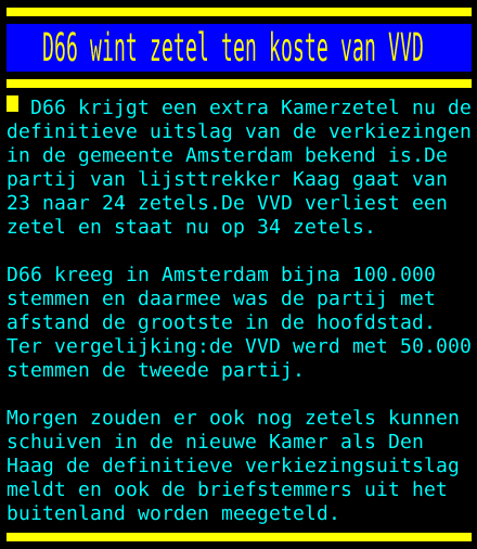 Kabinetsformatie2021