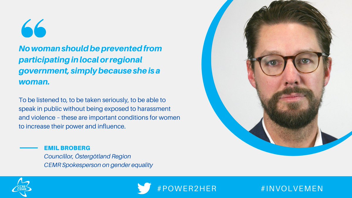 It is thanks to women's historic struggle for equal rights that we're talking about #feminism and local democracy during #CSW65 today. 

Women have the same democratic rights as men and it's time for them to have the same access to power &amp; influence at all levels!

#Power2Her
