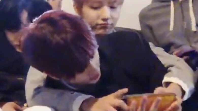 although jisung usually playfully pushes members away when they try to be affectionate he always lets renjun hug him
