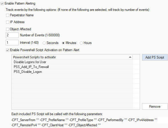 VisualClickSoft's tweet image. CPTRAX now has Malicious Activity Containment for Ransomware, mass file deletes, password spraying, too many failed logons, etc. based on Pattern Alerts.
Call PowerShell script to automatically block IP.
visualclick.com/content/cptrax…