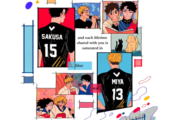 preview of a #sakuatsu  comic i made for @sfisakuatsuzine  ??ooOOOooh what happens next??? go check us out!!!!!!  preorders are now available!! https://t.co/4z8gRBsMFb 