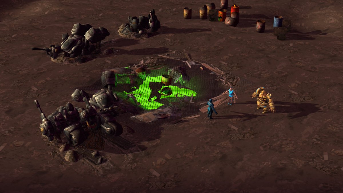 Hero_Grinder's tweet photo. First glimpse of Wasteland arenas for long-range tactics! 
https://t.co/gtCTlMoYVs
Add us to your wishlist, check out our demo app, and enter our character customizer contest!
#Herogrinder #gaming #Videogame #gamedev #indiedev #Illustration #cyberpunk #turnbased #art #artwork https://t.co/nnNJOvklsp