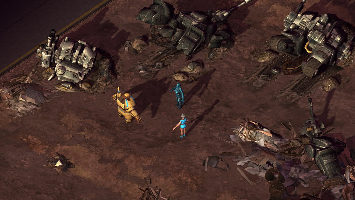 Hero_Grinder's tweet photo. First glimpse of Wasteland arenas for long-range tactics! 
https://t.co/gtCTlMoYVs
Add us to your wishlist, check out our demo app, and enter our character customizer contest!
#Herogrinder #gaming #Videogame #gamedev #indiedev #Illustration #cyberpunk #turnbased #art #artwork https://t.co/nnNJOvklsp