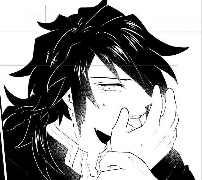 余裕のない?さん。手は?くん 