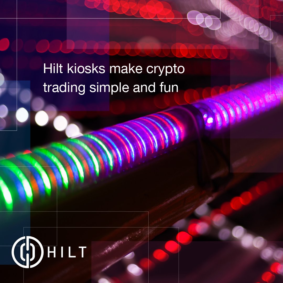hiltventures's tweet photo. Hilt Kiosks make crypto-trading simple and fun! https://t.co/AnYpw37ErQ