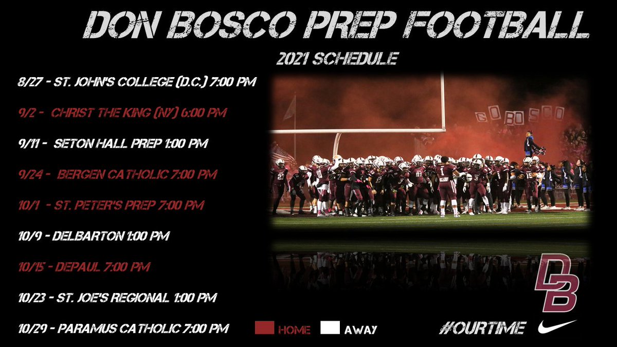 Excited for the 2021 season!! #BoscoFootball #OurTime #PutItOnTheStep