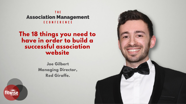 Fitwise_mgt's tweet photo. ‘The 18 things you need to have in order to build a successful association website‘ is another topic that will be covered at The Association Management eConference

⏰24th March – 25th April

Register your FREE place today👉https://t.co/n1fdSlsAdl

#FitwiseEvents  @IamRedGiraffe https://t.co/CmweoqWl7W