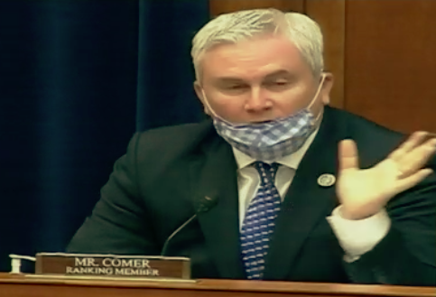 MikaelaLefrak's tweet image. Congressman Comer (R-KY) just called the D.C. statehood movement "a key part of the radical leftist agenda to reshape America" during the U.S. House hearing on statehood bill #HR51.