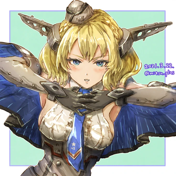 コロラド。ちょうど100周年!
#コロラド進水日 
#艦これ版深夜の真剣お絵描き60分一本勝負
#艦これ版真剣お絵描き60分一本勝負_20210322 