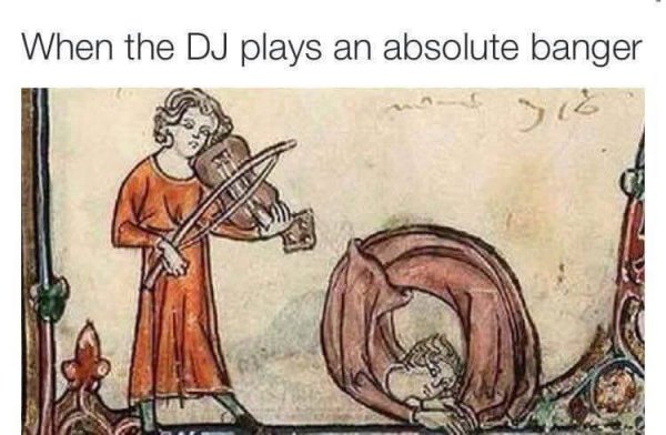 What are you dancing to today? #medieval #IMCF #bohurt #medievaltwitter