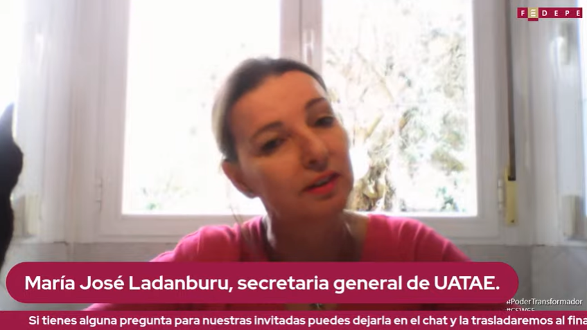 uatae_es's tweet image. 👥@mjlandaburu: "Las mujeres autónomas soportamos en mayor medida la precariedad estructural del trabajo autónomo, y esta crisis la ha puesto al descubierto" #podertransformador #CSW65 @MujeresFedepe @ONUMujeres