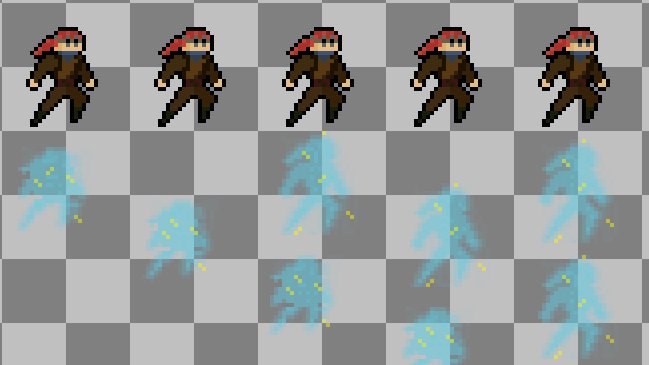 FireAntsStudios's tweet photo. making a dash animation for our npc companion!
(I so need to improve it but I swear I'm going insane)
join us at:
https://t.co/3YkLQ1kHSn

#indiedev #indiegame #IndieGameDev #animation #pixelart #art #retweet #metroidvania #spriters #discord  #indiegames #deathlessgame #betatest https://t.co/MVMONIKnOl