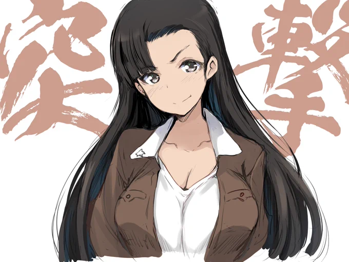 あと3日後か(;゜∀゜)=3
拙者も西殿に突撃したい・*・:≡( ε:)

#ガルパン最終章カウントダウン  #西絹代 
