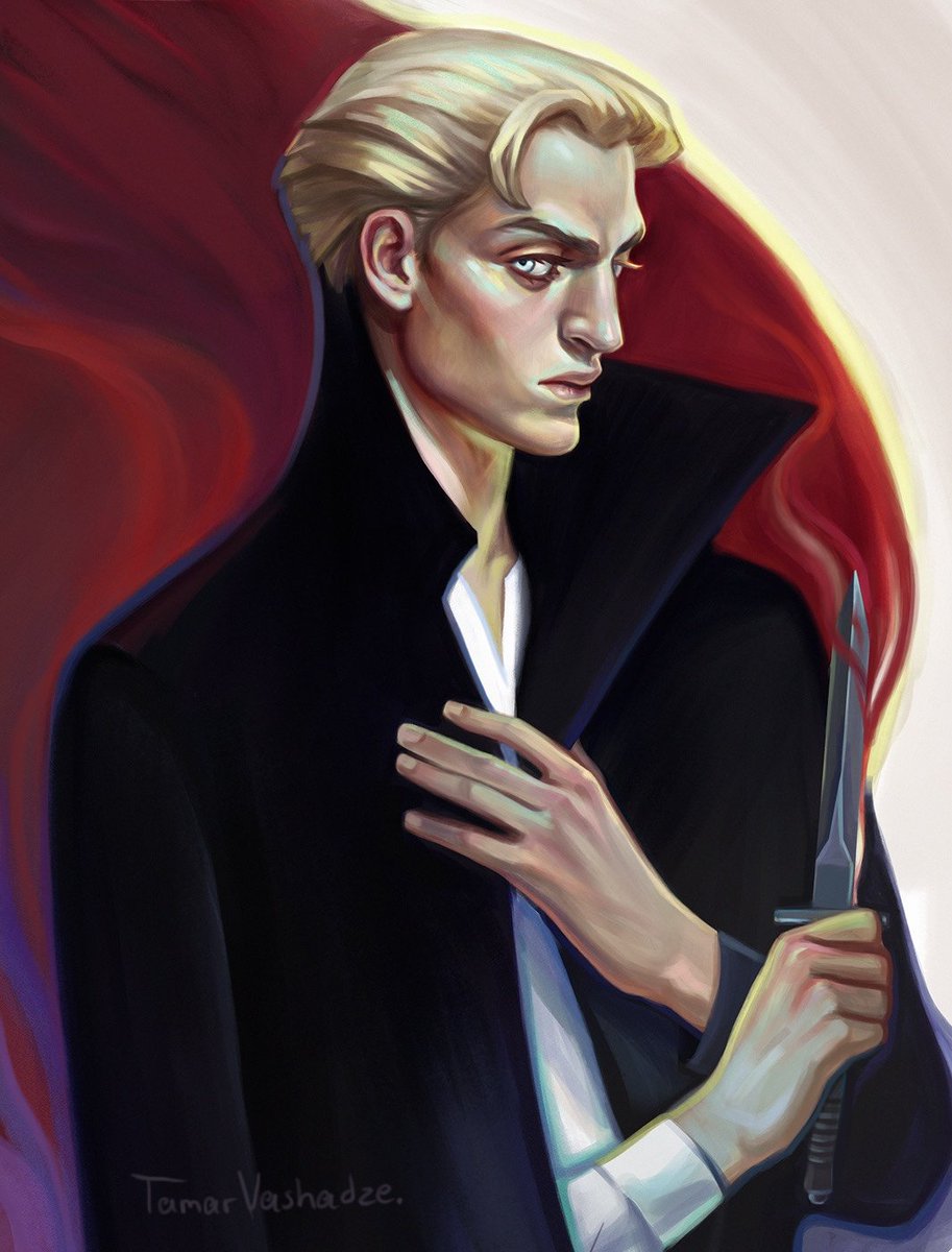 Niruskyart's tweet photo. After one hundred years lol i finally finished it 💫
Inspired by Victor Vale from vicious 
I Love the character🥰, 
he definitely does not need a knife 😅☠
#visious #VESchwab #art #bookcharacter #victorvale https://t.co/qmixUTEaSn