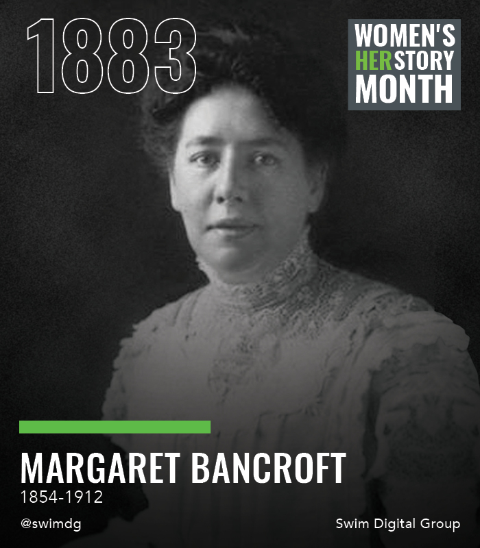 SwimDG's tweet photo. During Women’s History Month, we want to highlight the accomplishments of Margaret Bancroft. She was an educator who pioneered special education and programs for individuals with developmental delays. #WomensHistoryMonth https://t.co/IOMT5A5kNt