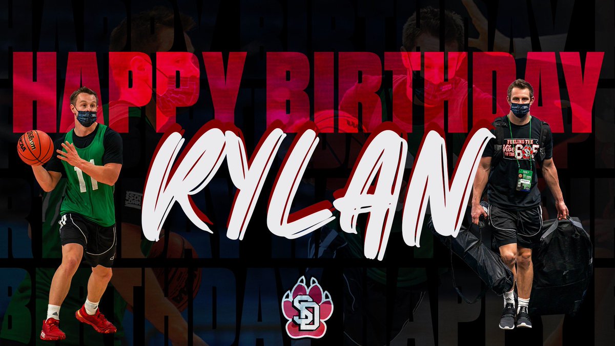 SDCoyotesWBB's tweet photo. Wishing a happy birthday to our manager Rylan! Thanks for all you do to help the squad! 💪

#GoYotes x #WeAreSouthDakota 🐾 https://t.co/CvKyZV6gTP