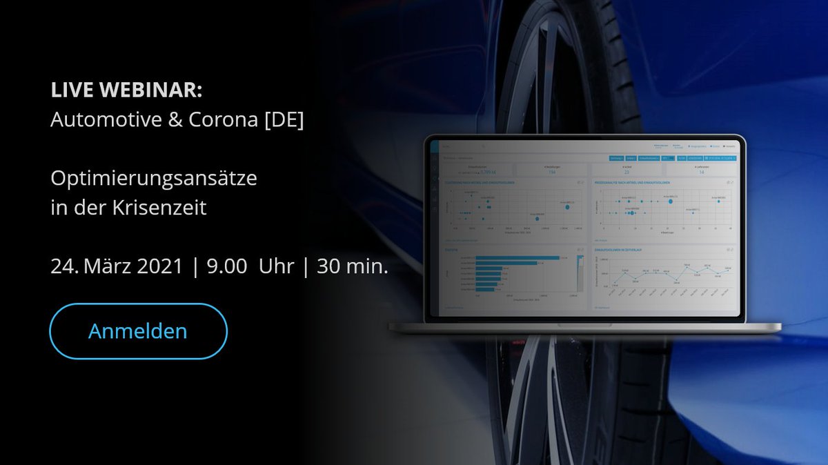 Erfahren Sie in unserem Webinar, wie Sie mit SCALUE® Procurement Analytics in Krisenzeiten Ihre Prozesseffizienz im Bereich Automotive steigern.

#procurementanalytics #savings #suppliermanagement  #gartner #coolvendor #saperp #procurementleaders

scalue.com/webinar_automo…