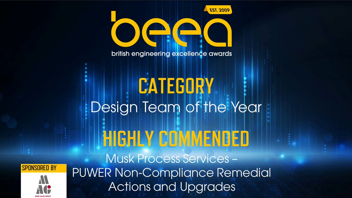 TheBEEAs's tweet photo. LIVE FROM #BEEAS2020....

Our next award is 'Design Team of the Year', sponsored by @New_Electronics ✨

The judges had a tough decision so have awarded highly commended to @edwinjamesmusk - congratulations! 🥂 https://t.co/W1jG8seH5P