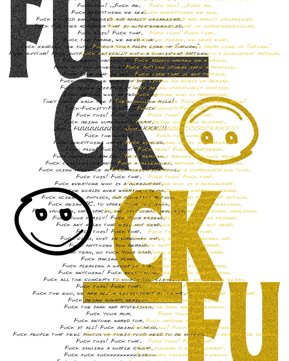 khosroshvily's tweet photo. FUCK
_______
______________
#adobeillustrator #Illustrator #illustration #crative #digitalillustration #digitalartist #digitalart #visualillustration #visualillustration #visualartists #vectorart #vectorillustration #visualart #illustraded #posters #poster #fuck https://t.co/wNy3y7vCOO