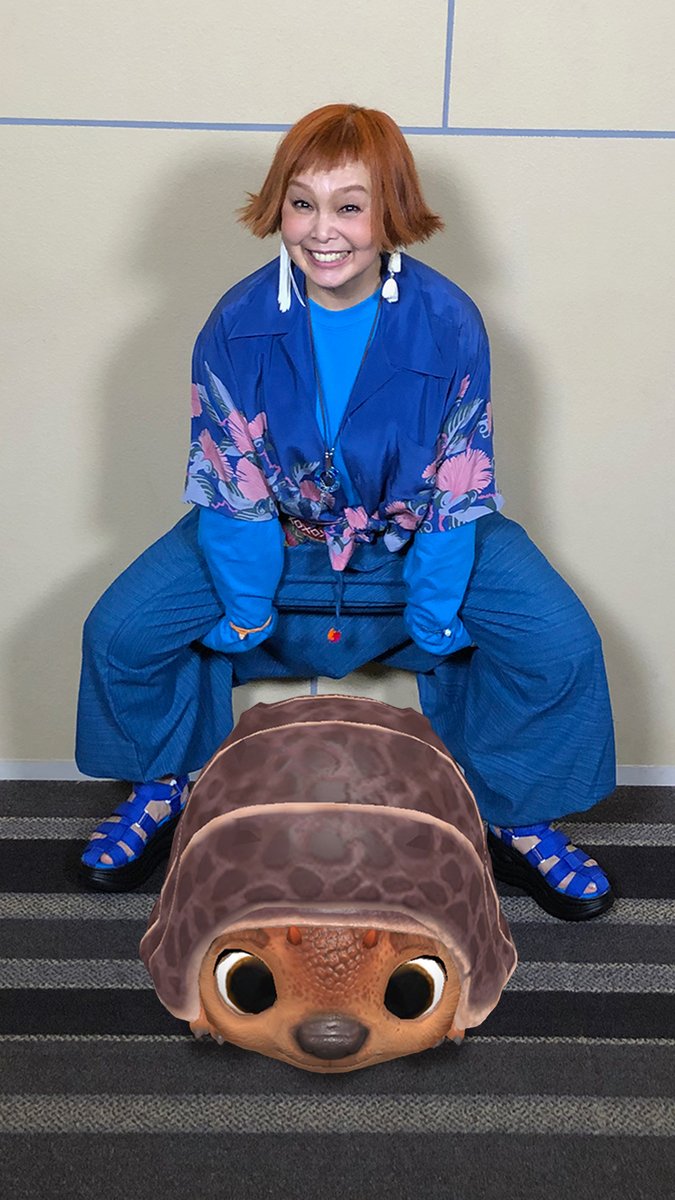 ディズニー スタジオ アニメーション 公式 ラーヤと龍の王国 日本版 シスー 役 高乃麗さんとキッズ実業家ブーン役 斎藤汰鷹さんが Arカメラエフェクトを体験 ラーヤ のように トゥクトゥク と一緒に歩こう トゥクトゥクフィルター