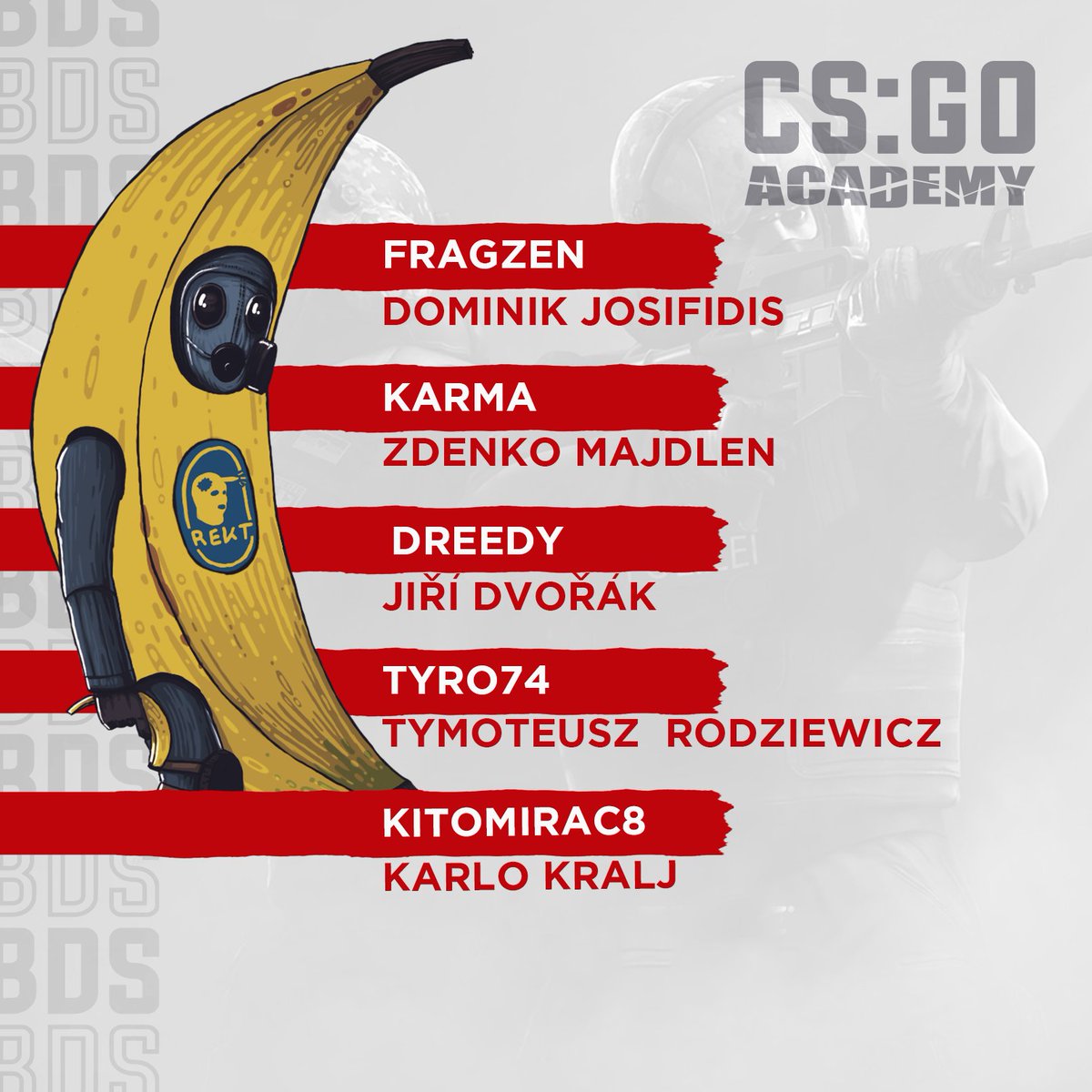 We give the chance to another CS: GO team! 👹