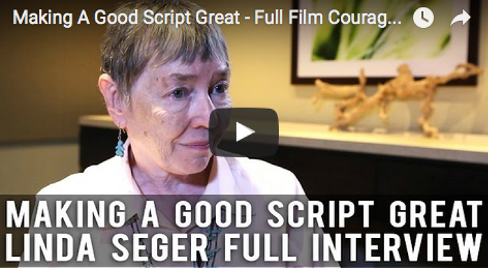 filmcourage's tweet image. Making A Good #Script Great - Dr. Linda Seger [FULL INTERVIEW]
ow.ly/m8hf30rBwyC
#writing #screenwriting #writers