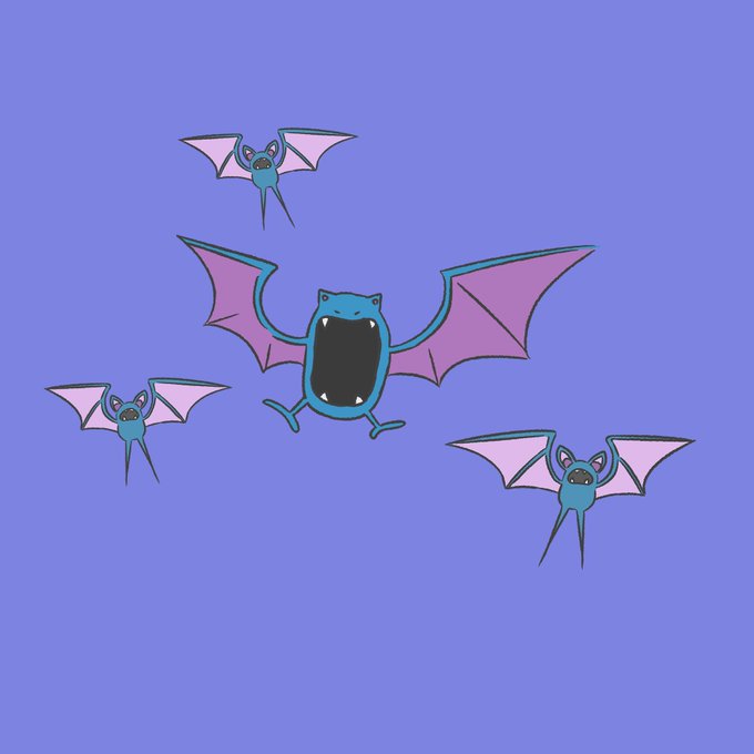 ゴルバットのtwitterイラスト検索結果