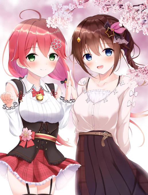 春色のそらみこ??

#soraArt #miko_Art 