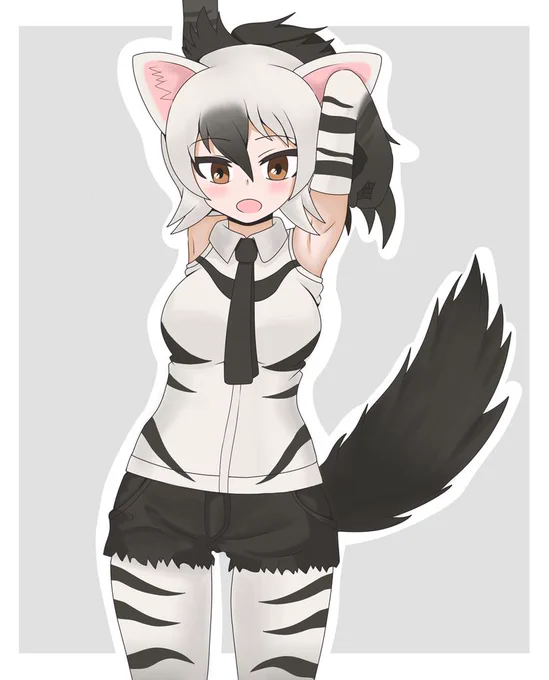アードウルフちゃんです

#けものフレンズ 