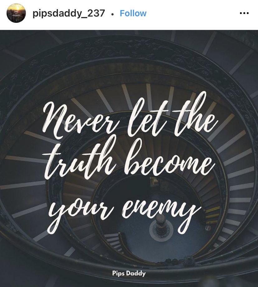PatiencePips's tweet photo. Don’t fight the truth...

(L)earn from it 📝 https://t.co/wn44OTQEV4