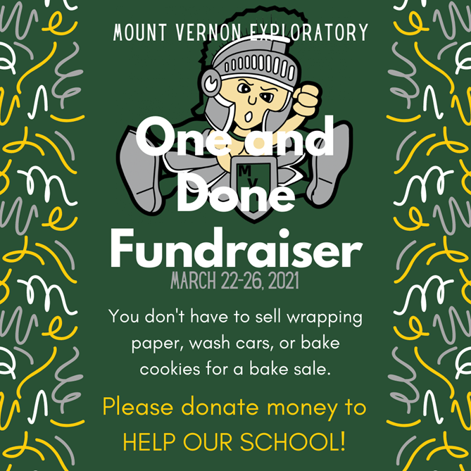MVESGainesville's tweet photo. This week! #OneandDone #HelpOurSchool @mves_pto https://t.co/eZJFqbYHu7