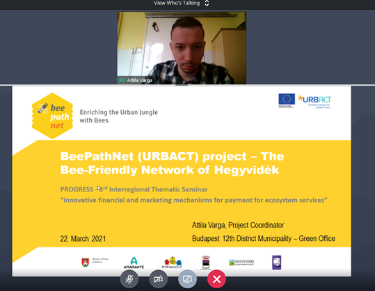 InterregPROGRE1's tweet photo. From Hungary, Budapest district #BeePathNet @URBACT project. Valuing pollinators close to the citizenship in city areas. #BiodiversityStewardship #PESPROGRESS https://t.co/Yp0BRHFPkc https://t.co/CUFaN0gvjq