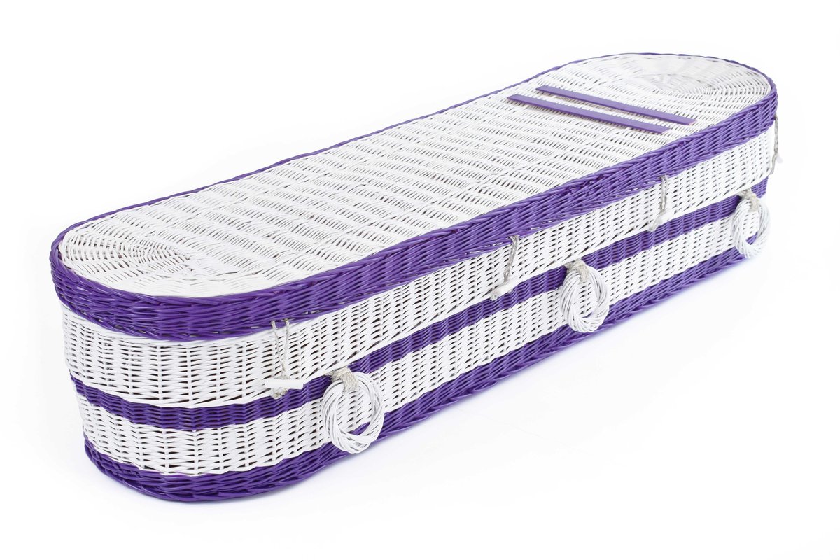 EcoffinsUK's tweet photo. With funerals still greatly restricted, people are looking at other ways to place a stamp of individuality on the ceremony. With very few options to choose from you can still personalise our coffins with colours or pictures of your own for a personal tribute #coffinoptions https://t.co/doU1OWG3kQ
