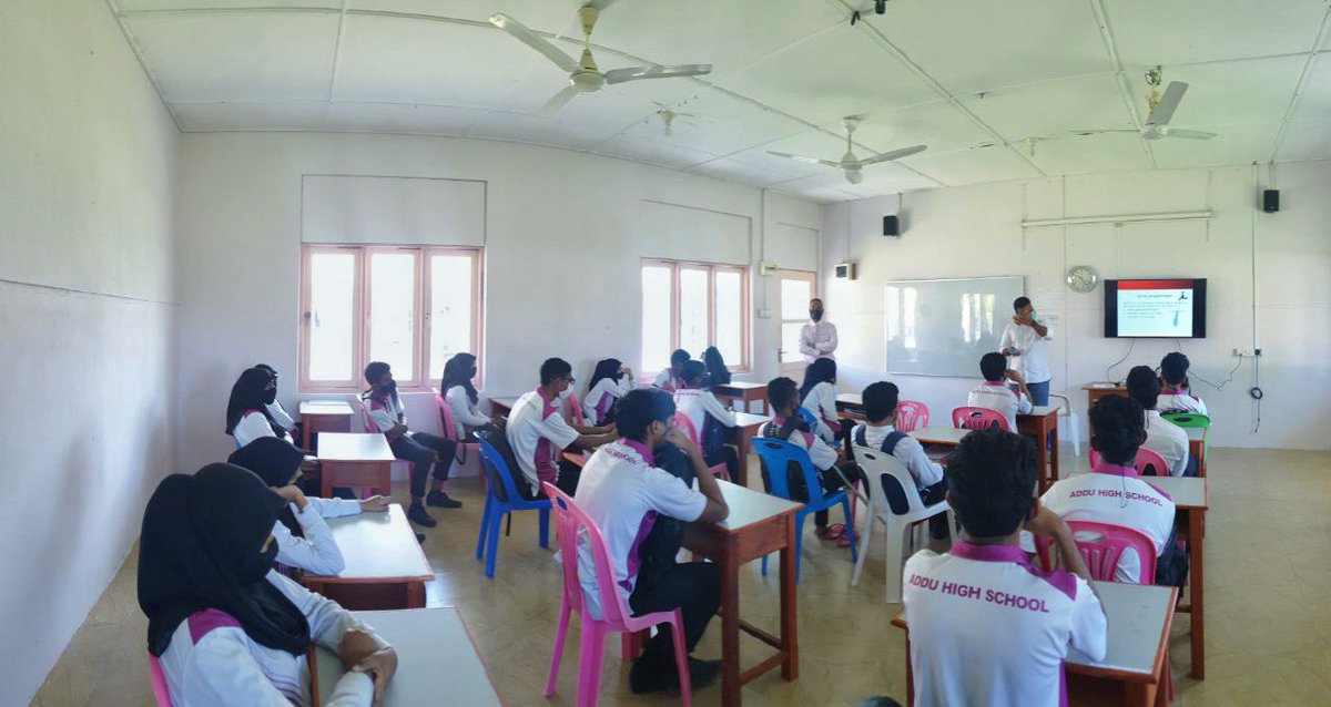 Event organised to mark world water day in collaboration with <a href="/TeamFenaka/">Fenaka Corporation Ltd</a>  . Thank you <a href="/myfoona/">Ahmed Saeed Mohamed</a>