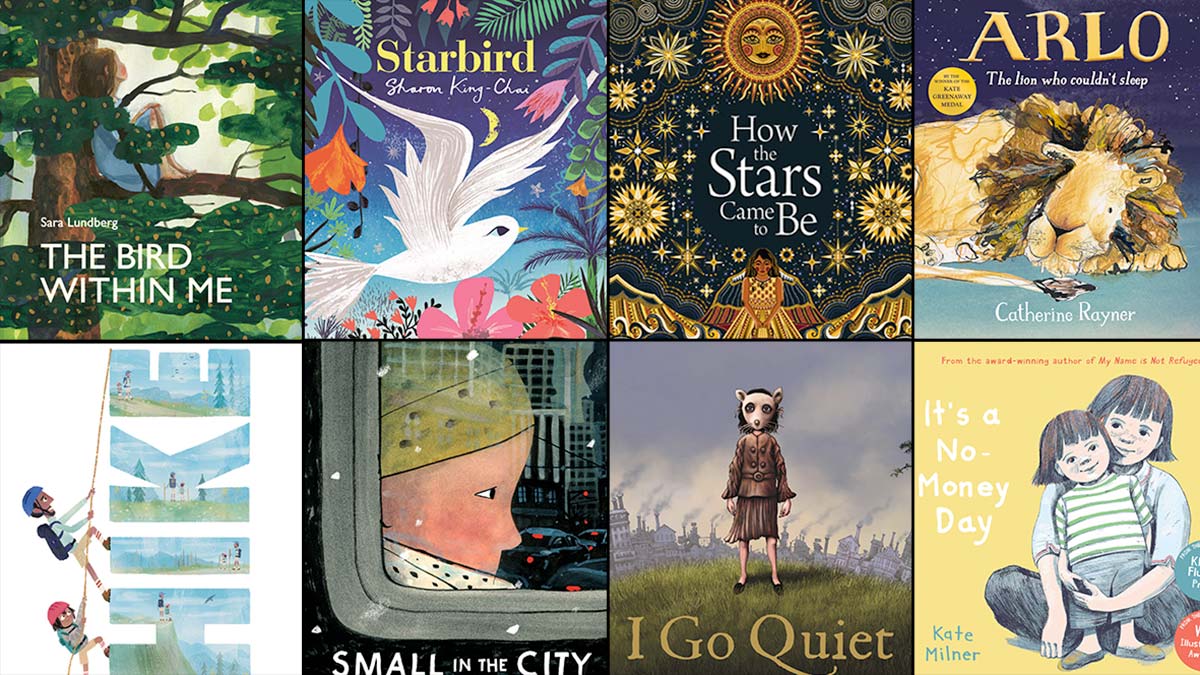 Booktrust's tweet photo. Looking for some utterly beautiful illustrated books to brighten up your shelves? 

We're giving you the chance to win the entire Kate Greenaway Medal shortlist - eight super books with stunning pictures to gaze at: https://t.co/T6I3BnGXzK https://t.co/NTzHIbsmzD