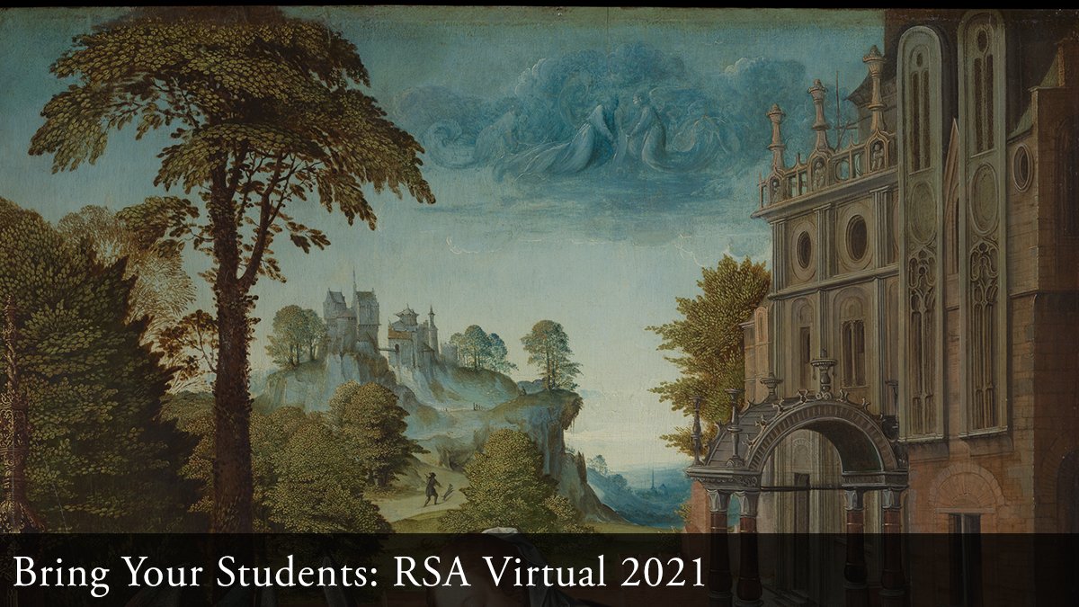 RSAorg's tweet photo. Interested in bringing your students to the RSA Annual Meeting? We look forward to welcoming your classes! Please submit this form and your class roster by April 1: https://t.co/BT0tv7rPjS The roster template can be found here: https://t.co/dIPp9sGY8h #RenTwitter #RenSA21 https://t.co/dCQvYo9IPd