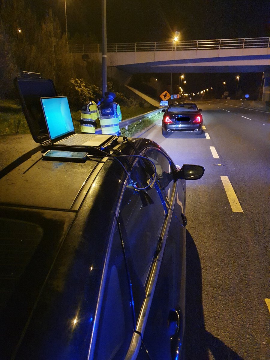 Gardaí in Bray stopped this car during a checkpoint early this morning

A search of Pulse &amp; SIS II (Schengen Information System) alerted Gardaí to a European Arrest Warrant in existence from the German authorities for the driver

The driver will appear before the High Court today