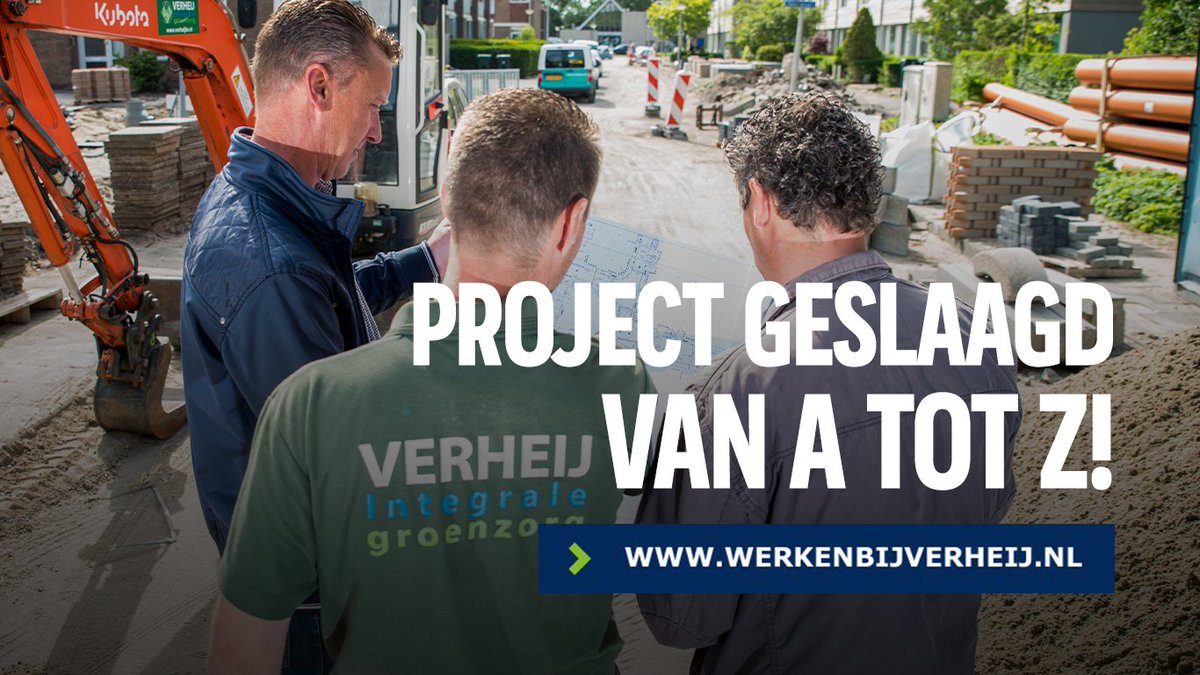 VACATURE | Uitvoerder
Jij regelt je werk, en zorgt voor een geslaagd project! Check deze vacature: verheijbv.nl/vacatures/vaca… #vacature #uitvoerder #groenvoorziening