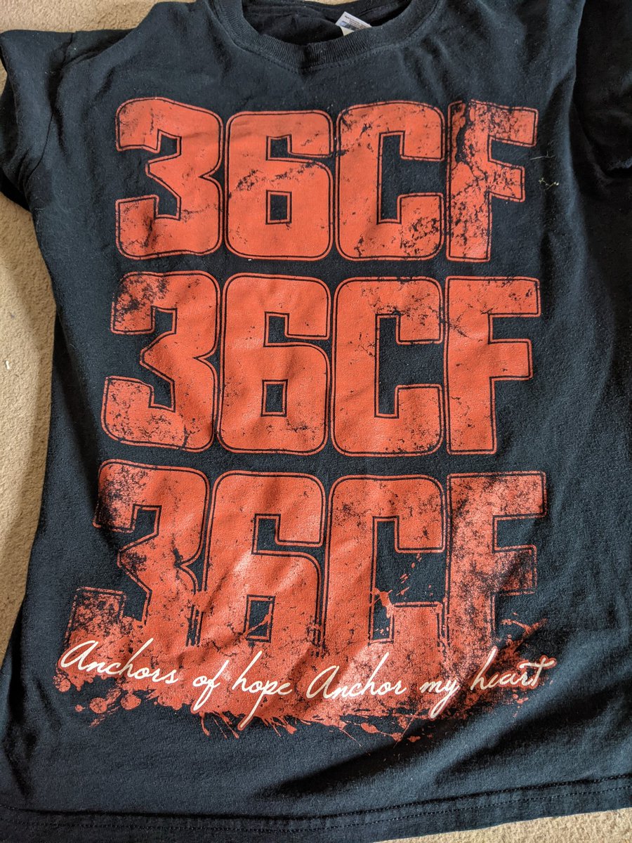 AllanDavidson13's tweet photo. Morning 15k. Shirt and tunes by @36CF . Sending good vibes to the 36cf camp, really hope they sort it out and carry on #36CFforever #36crazyfists #36CF #bandshirtrunclub https://t.co/GECsuZS5zI