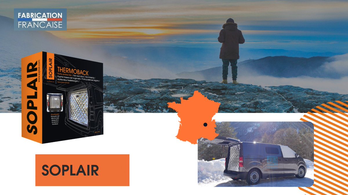 Parole de fabricant : SOPLAIR marque française d'acccessoires de loisirs et de plein-air (Pierrelatte 26)
Focus sur le Thermoback, protection isolante arrière pour vans et fougons > bit.ly/3scOYtn