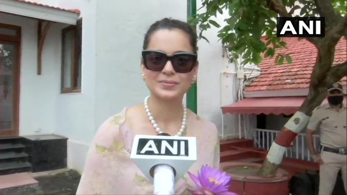 ANI's tweet photo. Actor Kangana Ranaut (file photo) awarded best actress for 'Manikarnika: The Queen of Jhansi' and 'Panga'.

#NationalFilmAwards2019 https://t.co/A5SpAkbLEH