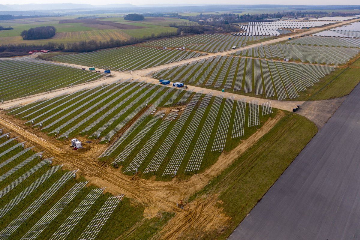Final spurt for our 75.5 MWp project in #France! 
Our team of #Enerparc Solaire SARL nearly finished the first of five parks on a former #NATO airbase in #Marville. Soon we are ready for #commissioning.
Have a look yourself!