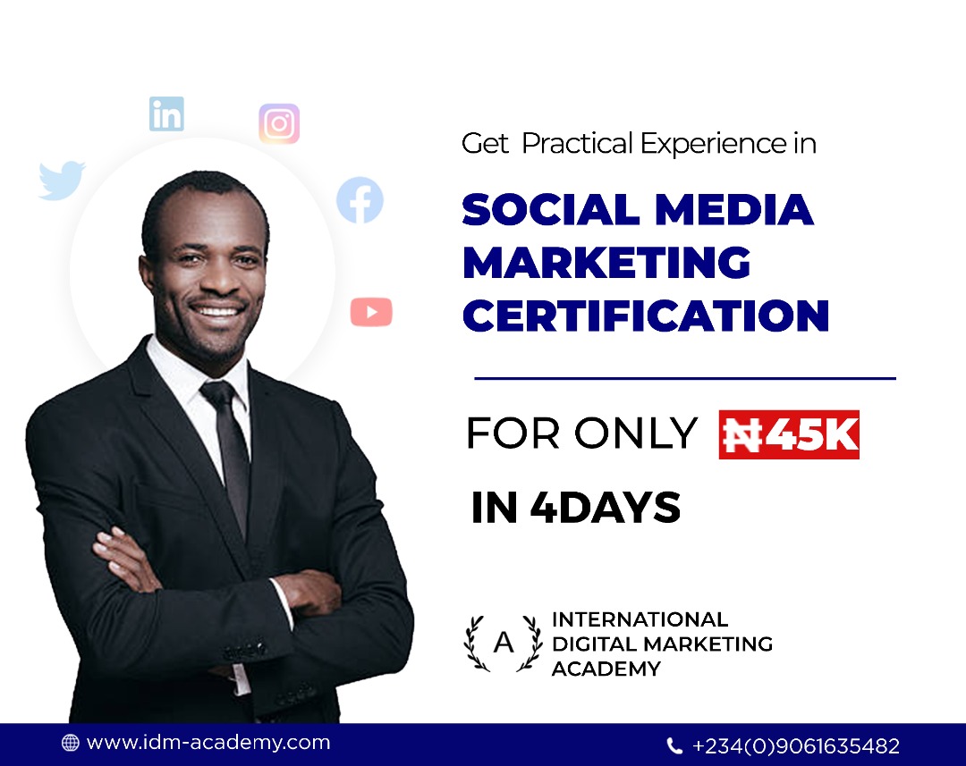 IDMAOnline's tweet photo. Get #certified in #DigitalMarketingOperations and #SocialMediaManagent  @IDMAOnline  in 2 weeks 
#DigitalMarketing #ContentMarketing #SocialMediaManagement #GetCertifiedToGetPaid #Digital #DigitalEducation https://t.co/ZGtIkJLgY4